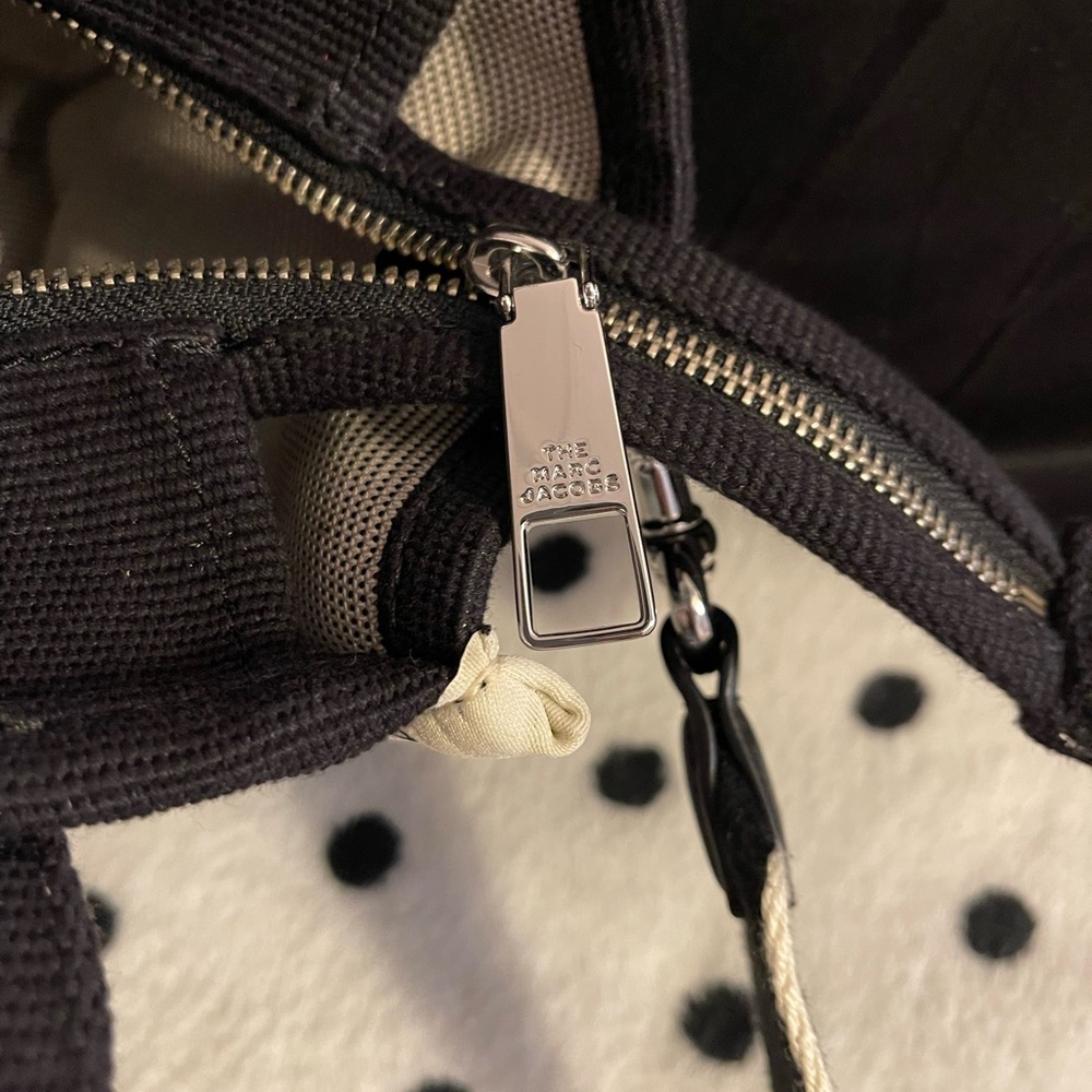 Marc Jacobs The Jacquard small Tote Bag Black - Picture 5 of 14